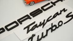 9J1853675D OK1 TAYCAN BAGAJ YAZISI  * Taycan TurboS * BLACK  2020 >>2024