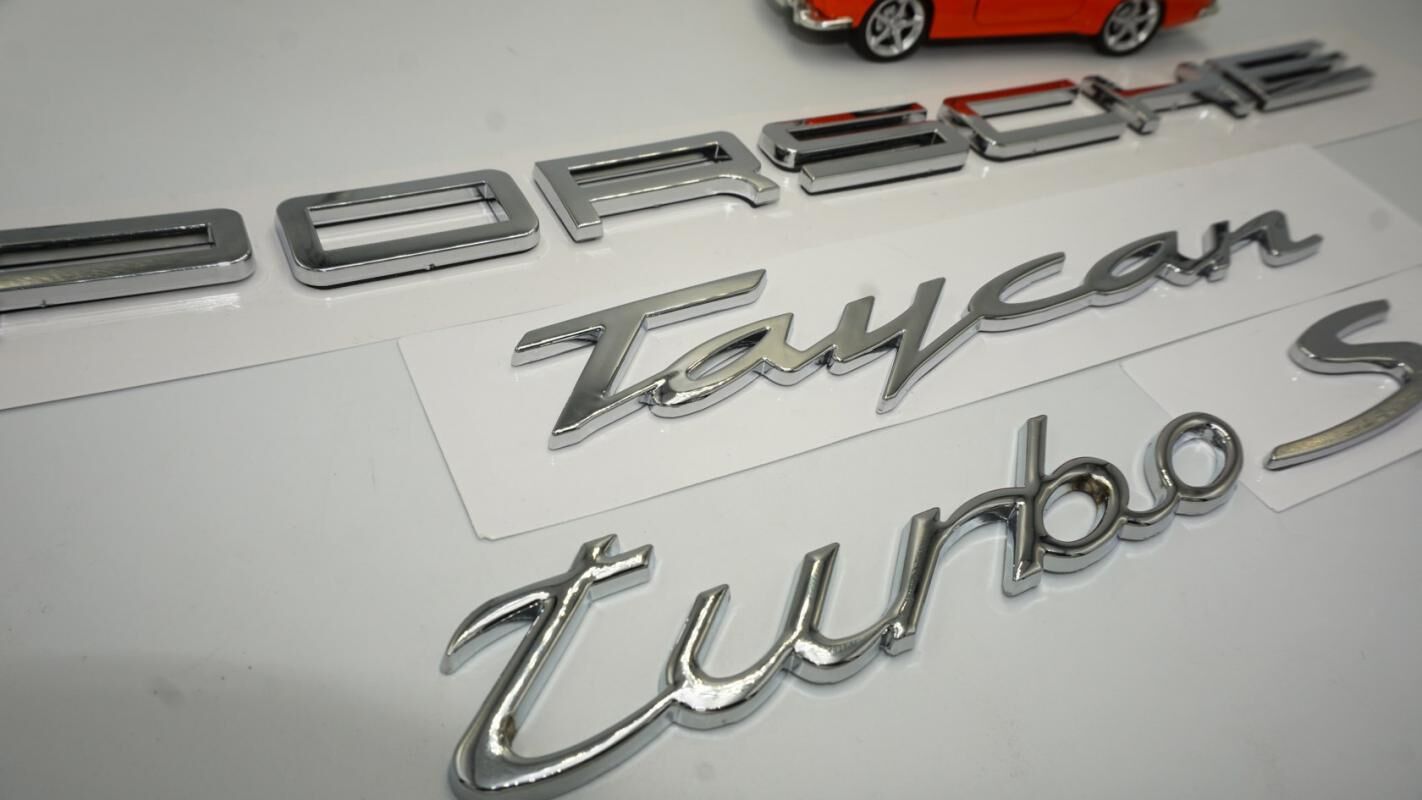 9J1853675C 041  TAYCAN BAGAJ YAZISI  * Taycan TurboS * 2020 >>2024